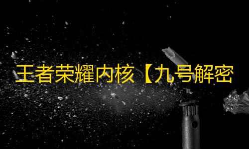 王者荣耀内核【九号解密】辅助