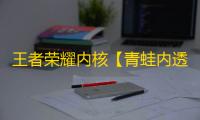 王者荣耀内核【青蛙内透】辅助